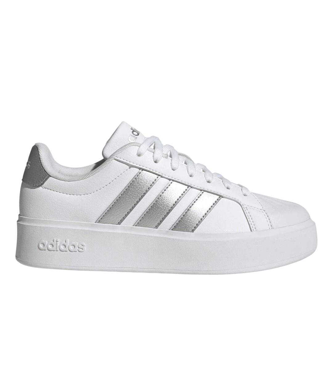 Baskets Motif/style Vif Streetalk Femme Blanc Adidas-1