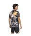 Unisex Adult All Black Marvel T-shirt Black Adidas-4