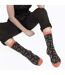 Miss Sparrow - Chaussettes Bambou Femmes Pois Rayées Fantaisie | Doux Respirant-4