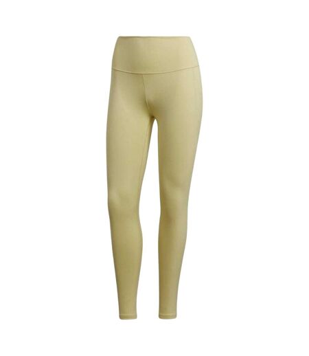 Legging 7/8 Femme Beige Adidas