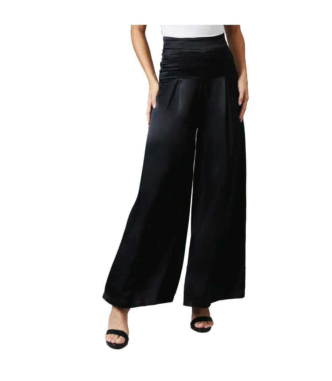 Pantalon premium femme noir Principles-1