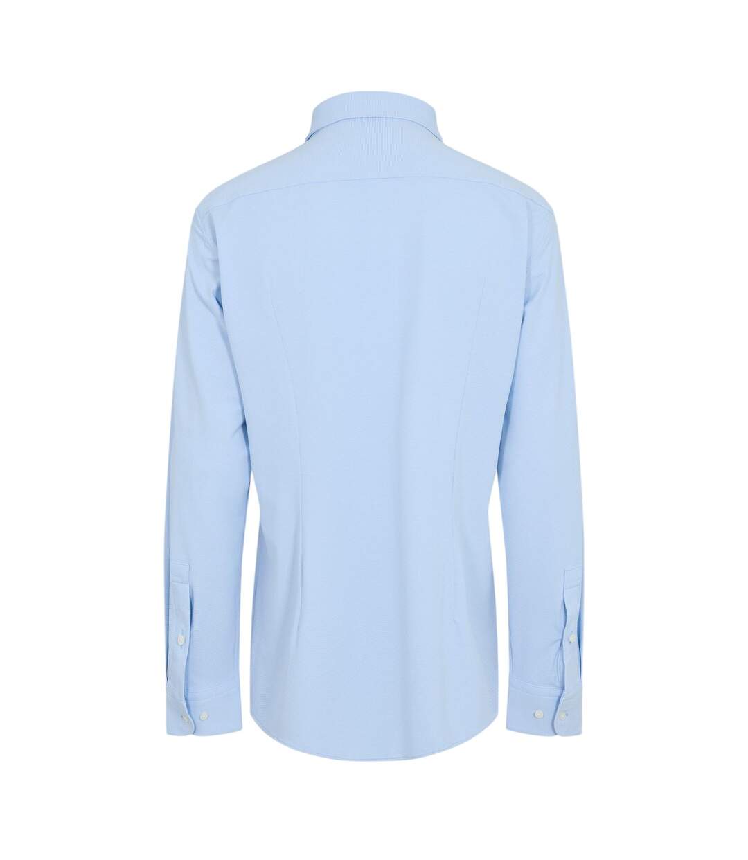 Chemise Manches Longues Motif/style Uni Homme Bleu Clair Boss-2