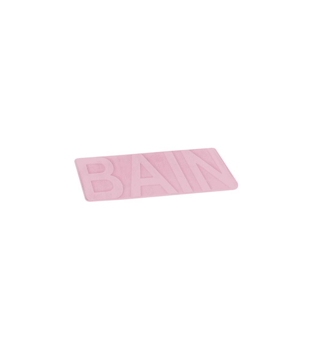 Tapis de Bain Microfibre Relief 45x75cm Rose-2