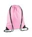 Sac à cordon premium taille unique rose classique Bagbase-1