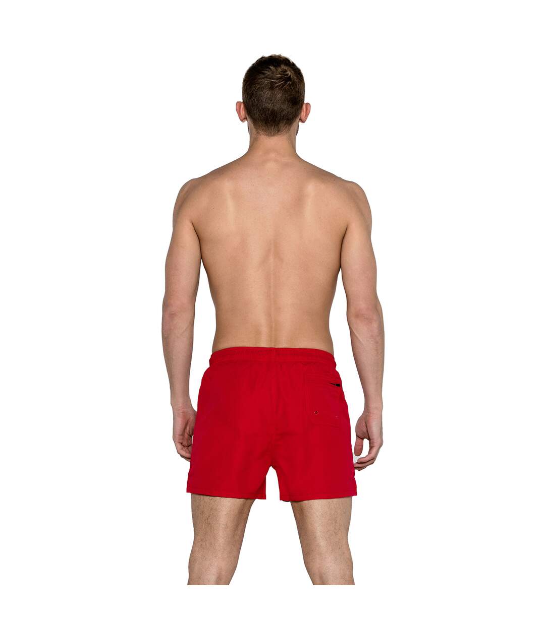 Men's Short Swimsuit with Mesh Lining MUHARBOURRED02-3