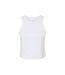 Bella + Canvas Womens/Ladies Micro-Rib Racer Tank Top (Solid White) - UTPC6974