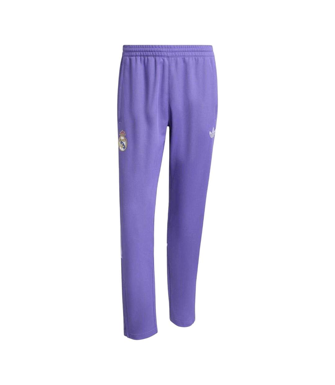 Pantalon De Survêtement Motif/style Real Madrid Cf Homme Violet Adidas-1