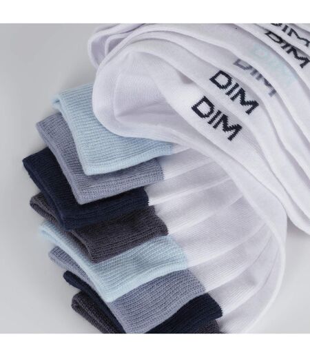 Lot de 4 paires de chaussettes coton peigné EcoDim