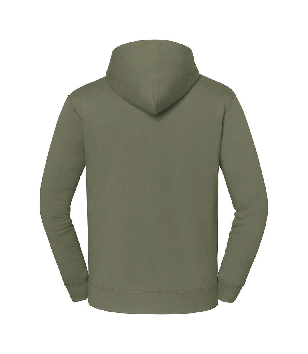 Mens Iconic Premium Hoodie Classic Olive Fruit Of The Loom-2
