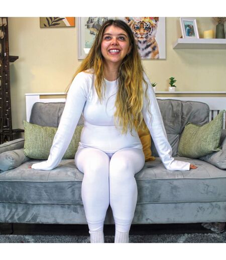THMO - Leggings thermiques pour femme pour l'hiver
