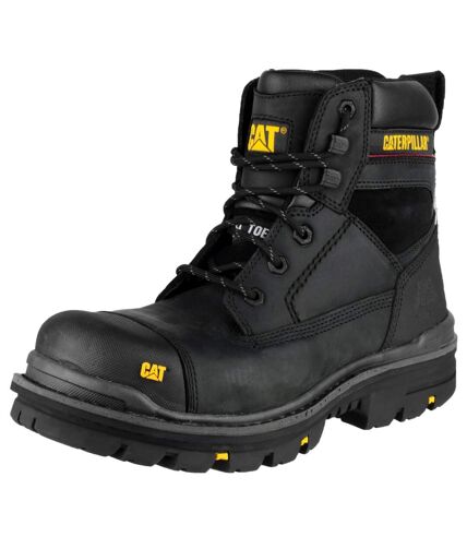 Caterpillar Gravel 6 Inch Mens Black Safety Boots (Black) - UTFS2592