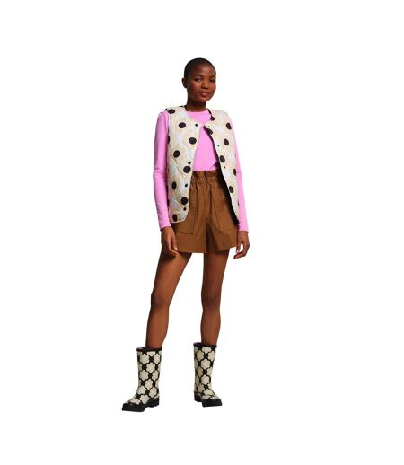 Womens/ladies Daisy Quilted Gilet Cream Regatta