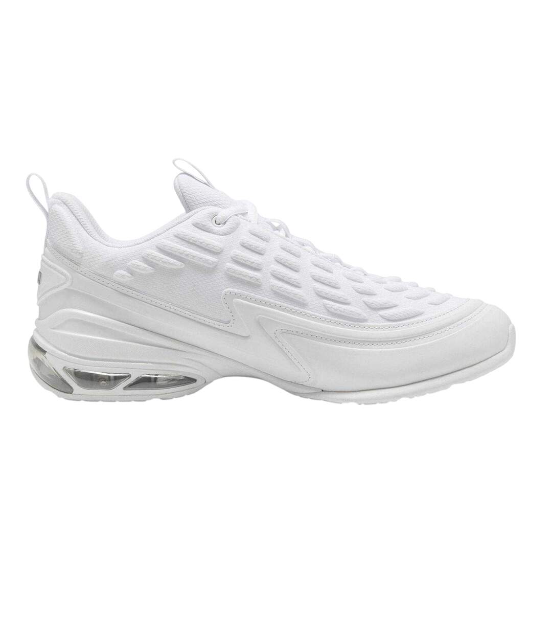 Mens Meza Logo Trainers White Puma-1