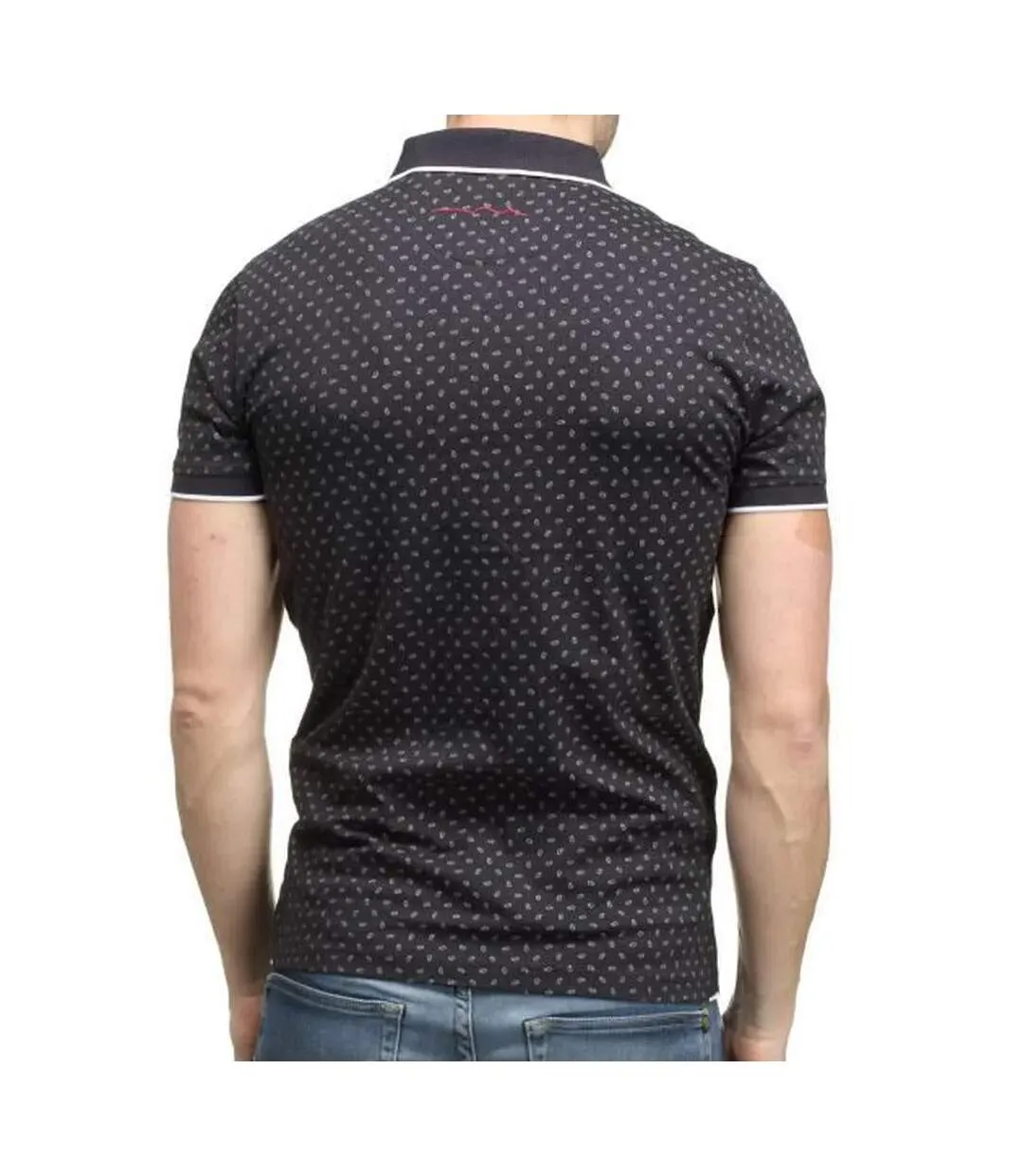 Polo marine à motifs homme teddy smith pasy 2-2