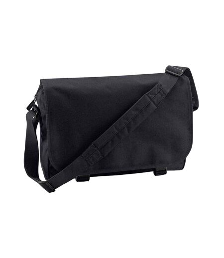 Sac à bandoulière taille unique noir Bagbase