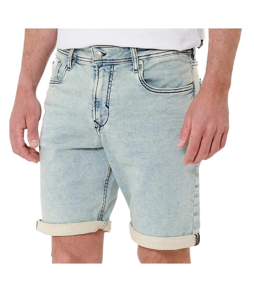 Short Straight en Jean Bleu Homme Kaporal Vixtoe - S-1