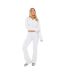Womens/ladies Logo Flared Jogging Bottoms Grey I Saw It First-1