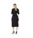 Robe mi-longue utility femme noir Principles