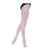 Womens/ladies full foot dance ballet tights 1 pair white Silky-1