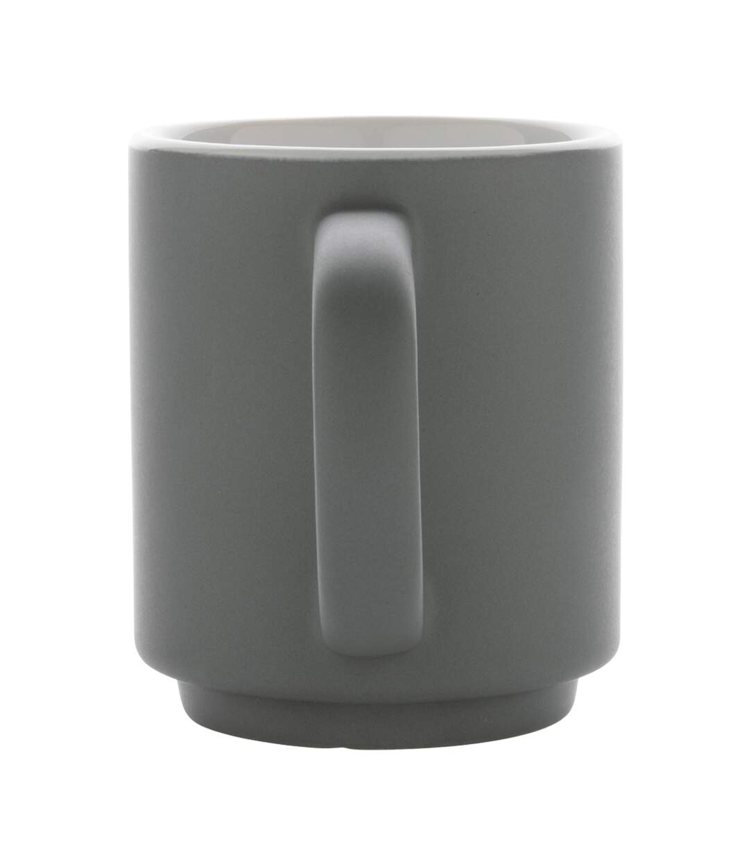 Stackable ceramic 180ml mug one size grey/white XD Collection-2