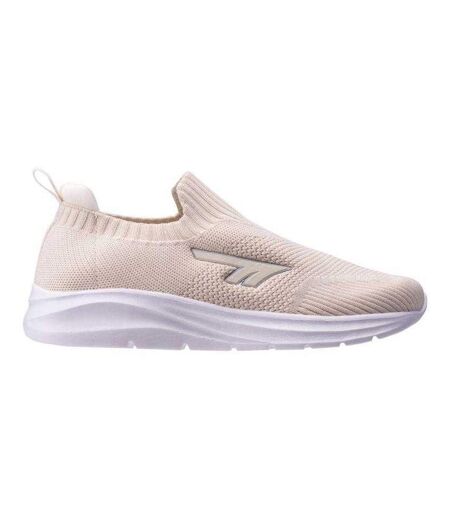 Baskets Liveno Femme Blanc Beige Crème Hi-Tec
