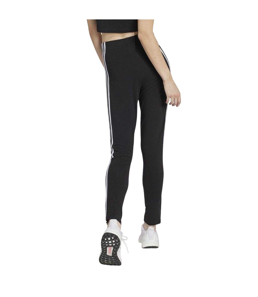 Legging Motif/style 3 Rayures Future Icons Femme Noir Adidas-2