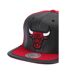 Casquette Ajustable Basket Ness Nba Day One Adulte Noir Rouge Mitchell & Ness-3
