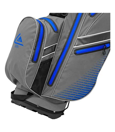 Longridge Waterproof Golf Club Stand Bag (Gray/Blue) (One Size)