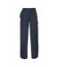 Pantalon De Travail Homme Bleu Marine Français Russell-1