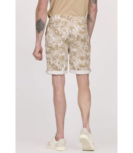 Short NARO AOP palmier marron