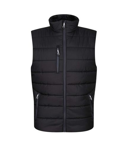 Mens navigate thermal body warmer black/seal grey Regatta