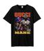 T-shirt Motif/style Gucci Mane Collage Adulte Noir Amplified-1