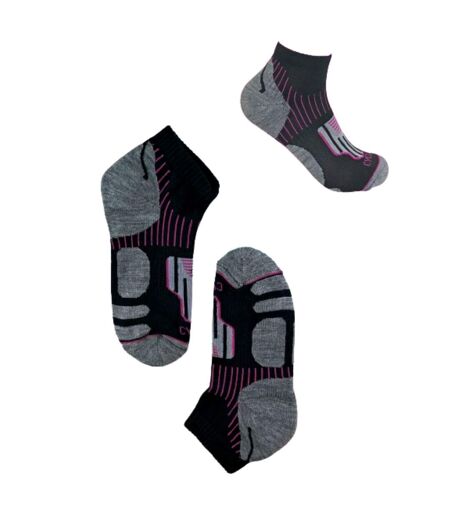 3 Paires Chaussettes Cyclisme Femme Sport Basses