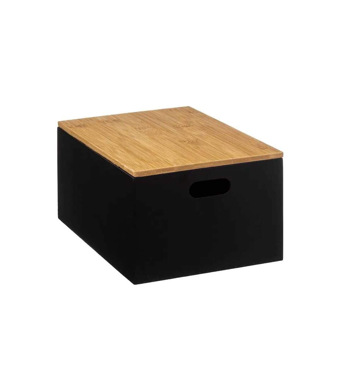 Lot de 3 Boîtes de Rangement Bava 34cm Noir-4