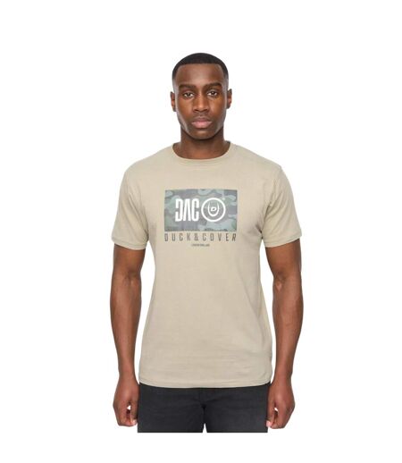 T-shirt Chamchee Homme Vert De Gris Duck And Cover