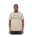 T-shirt Chamchee Homme Vert De Gris Duck And Cover-2