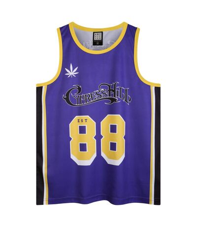 Maillot de basket greenthumb homme violet Amplified