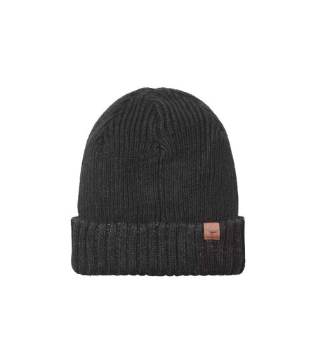Mens Waterproof Cold Weather Roll Cuff Beanie Hat