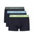 X3 boxers noir/kaki/vert/bleu  homme tommy hilfiger trunk - l-1