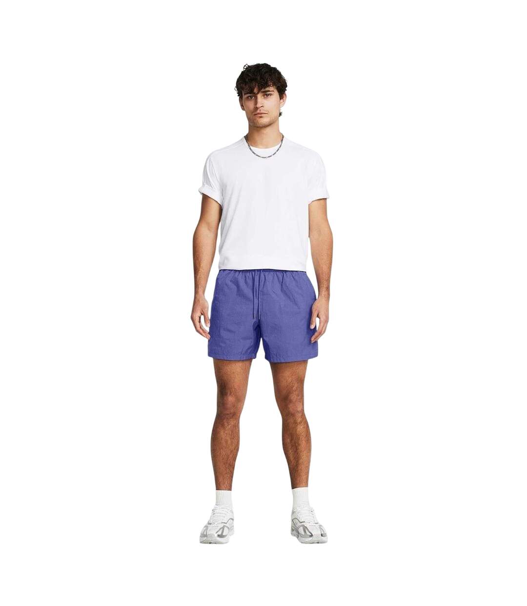 Short Icon Crank Volley Homme Violet Under Armour-1