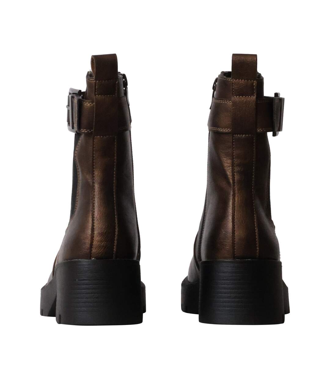 Bottines à Zip Super Mode-4