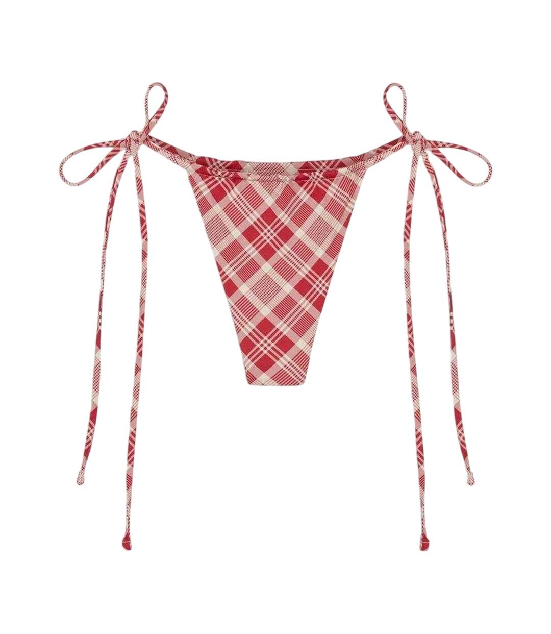 Bas De Maillot De Bain Bella Hadid Femme Rouge Frankies Bikinis-2