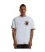 T-shirt Toss It Up Homme Blanc Mister Tee-4