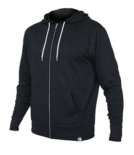 Veste sweat zippée à capuche - Femme - FL421 - noir