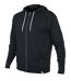 Veste sweat zippée à capuche - Femme - FL421 - noir-2