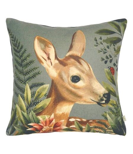 Evans Lichfield Forest Fawn Throw Pillow Cover (Gray) (One Size) - UTRV2609