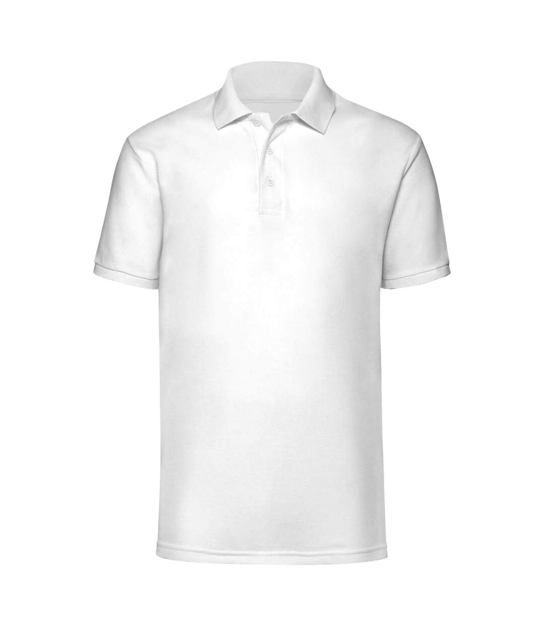 Polo à manches courtes 100% coton  pour homme blanc Jerzees Colours-1