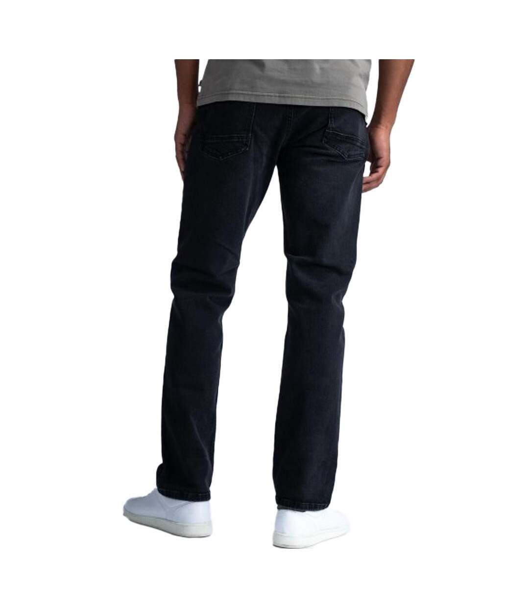 Jean droit noir homme petrol industries starling-lud-2