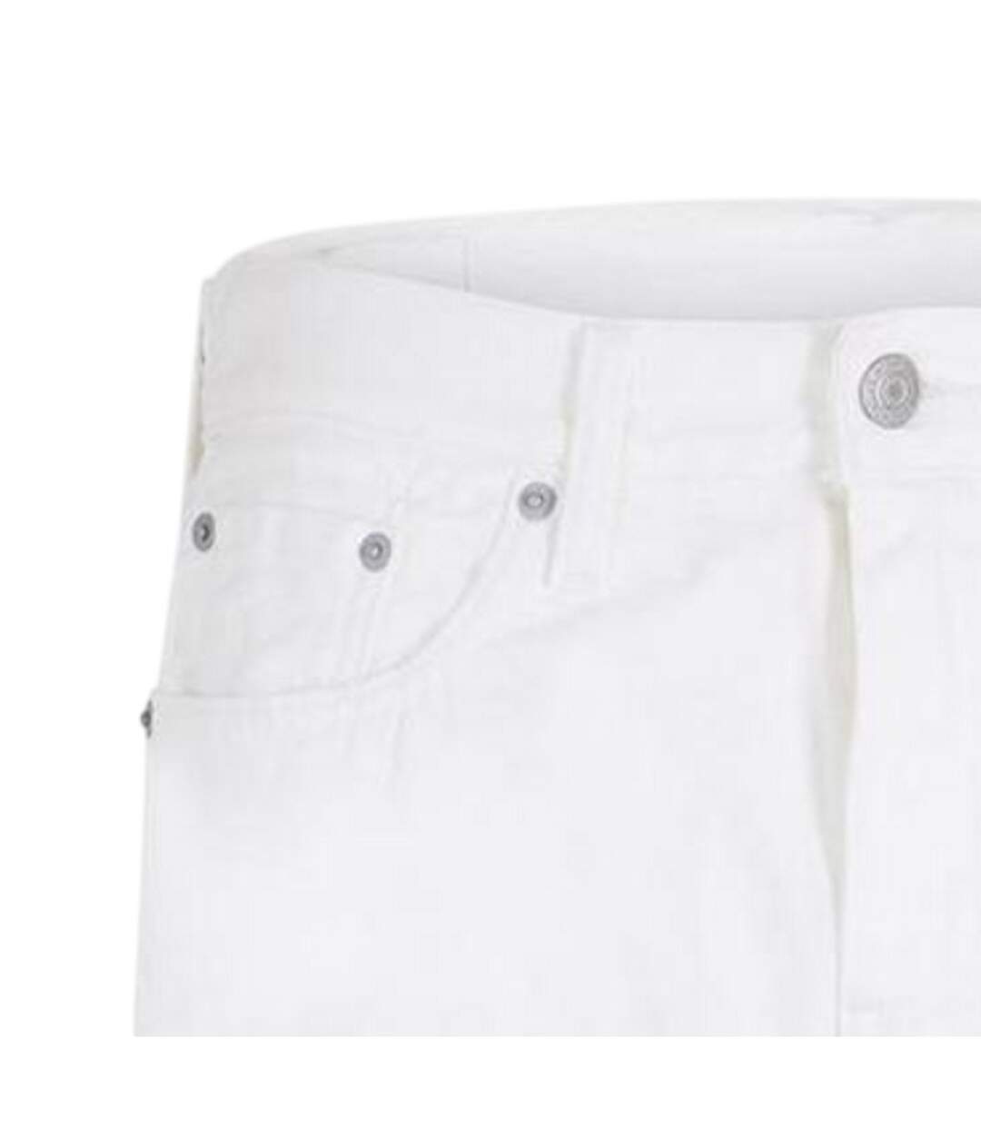 Mens 502 Straight Leg Jeans White Levis-4