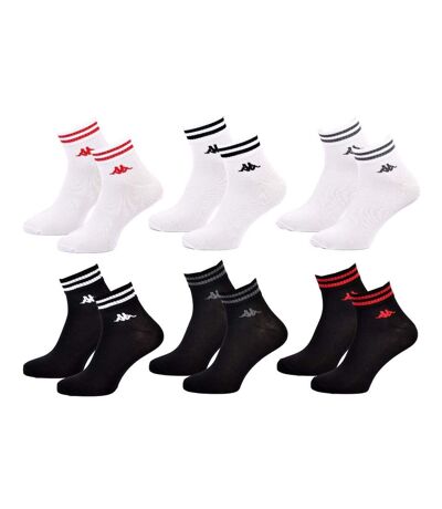 Chaussettes KAPPA QUARTER - Pack de 6 pcs 0215